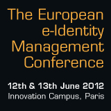 e-Identity Management Conference, 12-13 June 2012, Paris