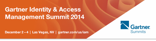 Gartner Identity & Access Management Summit 2014