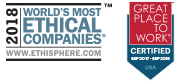 2018 World’s Most Ethical Companies® and Great Place To Work®