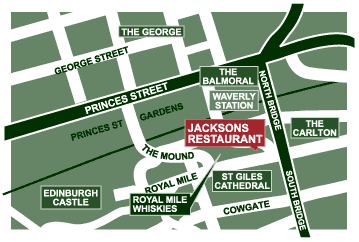 jacksons restaurant map